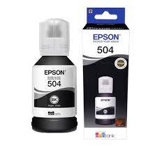 Tinta Epson 504 Negro